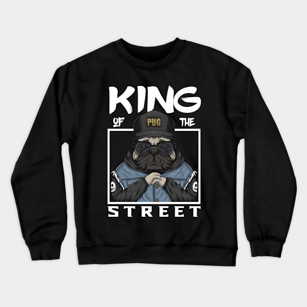 King of the street Crewneck Sweatshirt by Genio01